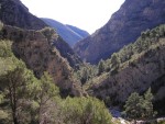 Steep river valleys of the Sierras Tejeda, Almijara y Alhama Natural Park.